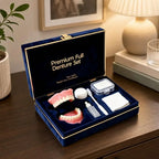 Temporary Cosmetic Denture Set for Instant Smile Correction
