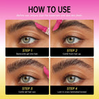 Long-Lasting Brow Lamination Styling Glue with Precision Comb