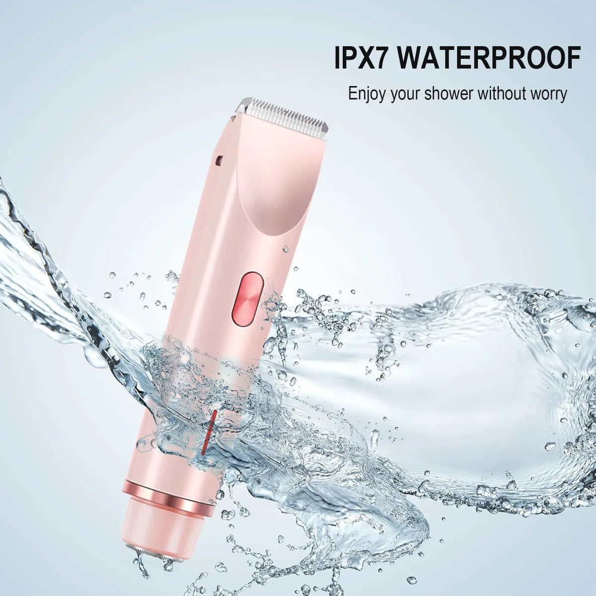2-in-1 Waterproof Electric Shaver for Women