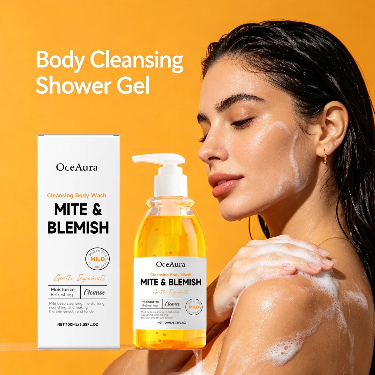 Anti-Mite and Acne Control Cleansing Body Wash
