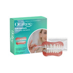Flexible Silicone Cosmetic Denture Set for Temporary Smile Repair