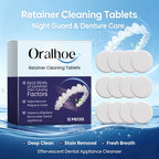 Effervescent Denture and Retainer Cleaning Tablets