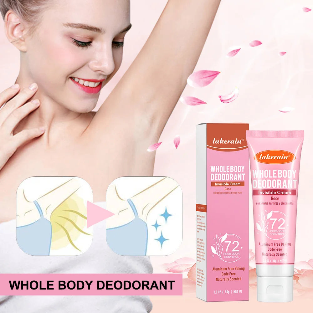 72-Hour Invisible Whole Body Deodorant Cream - 5