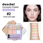 Multi-Shade Face Concealer and Color Correction Palette