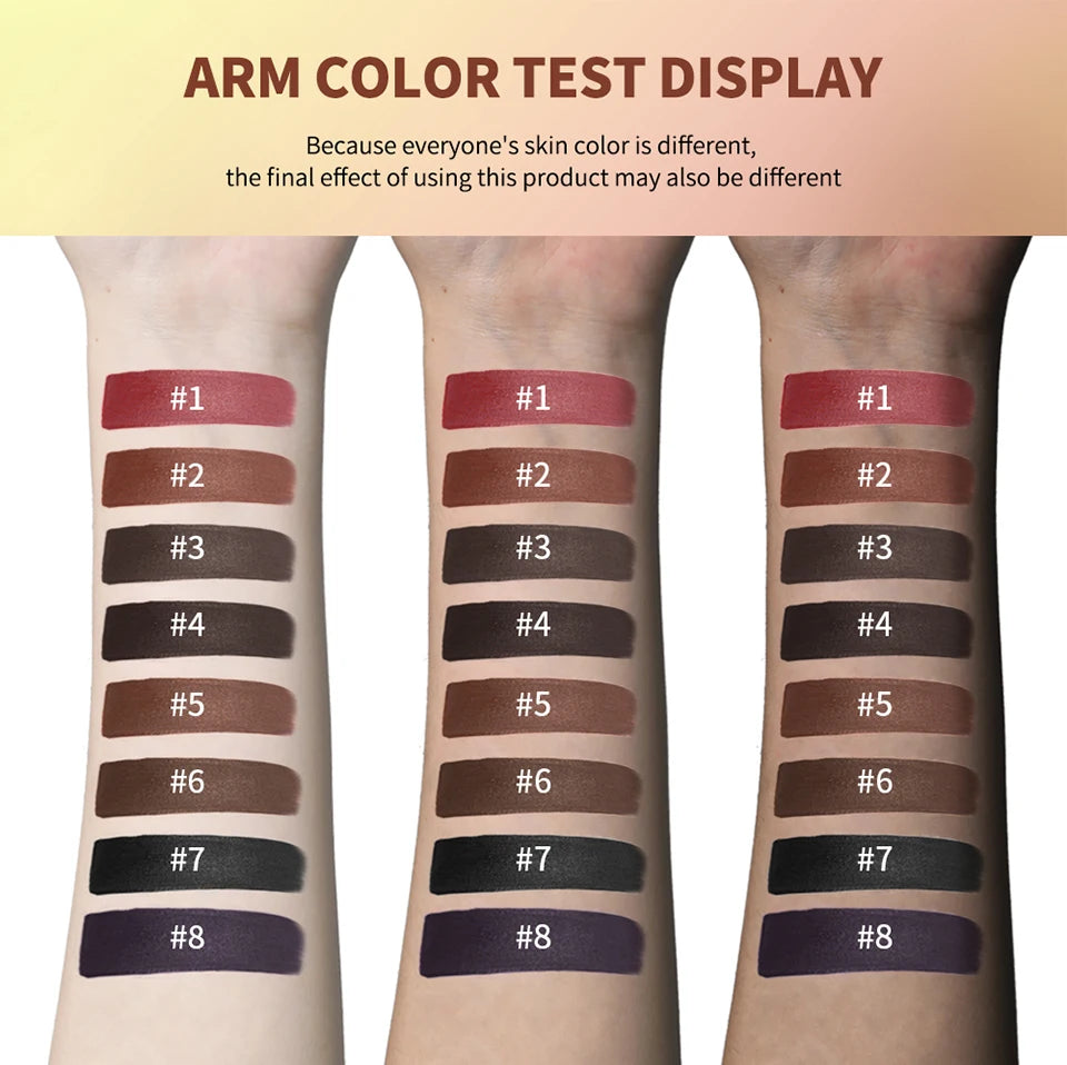 8-Color Cream Highlighter and Blush Makeup Palette - 8