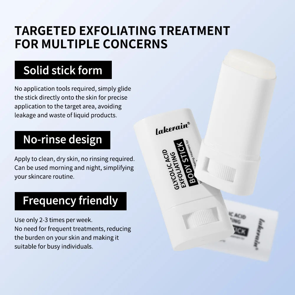 Glycolic Acid Exfoliating Body Stick for Smooth Skin