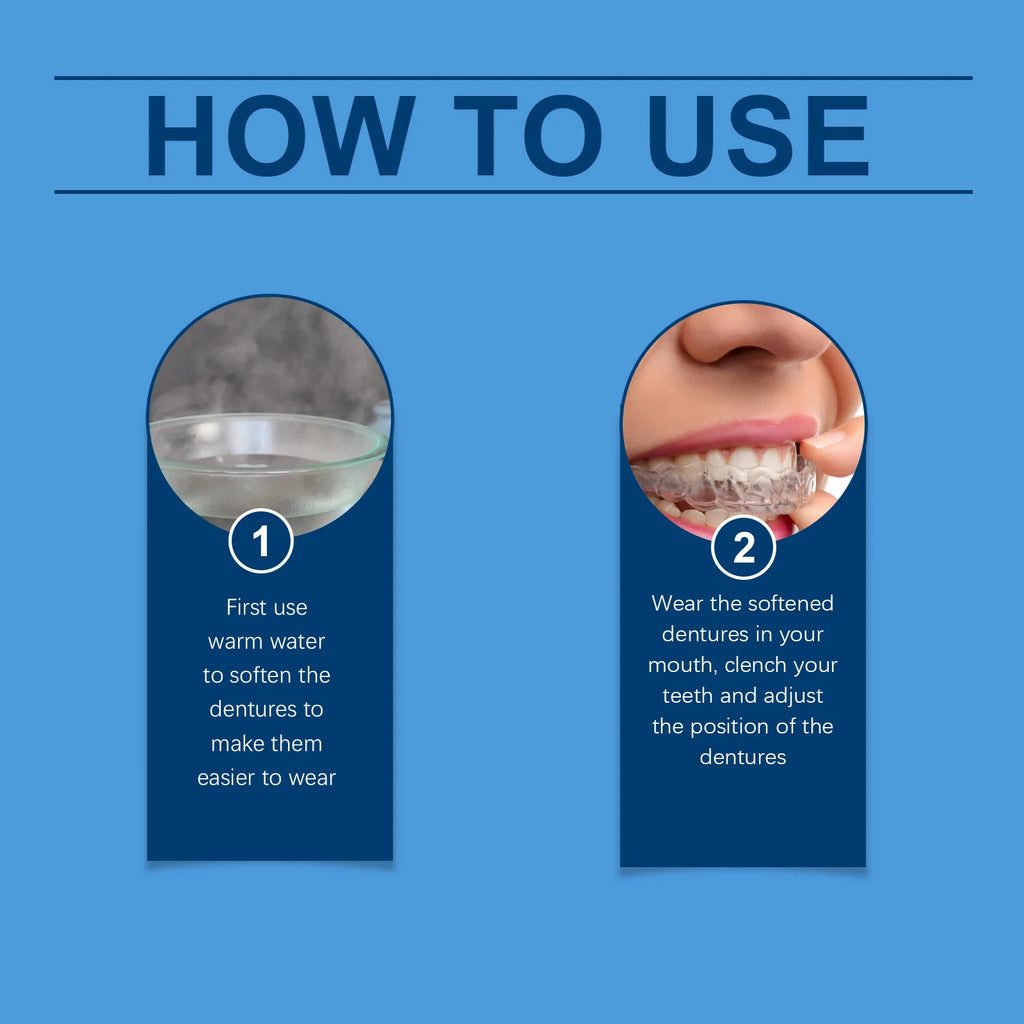 Adjustable Snap-On Dentures for Instant Smile Repair