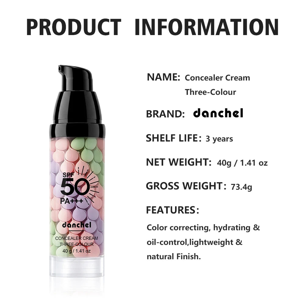 3-in-1 Color Correcting Face Primer with SPF50 - 16