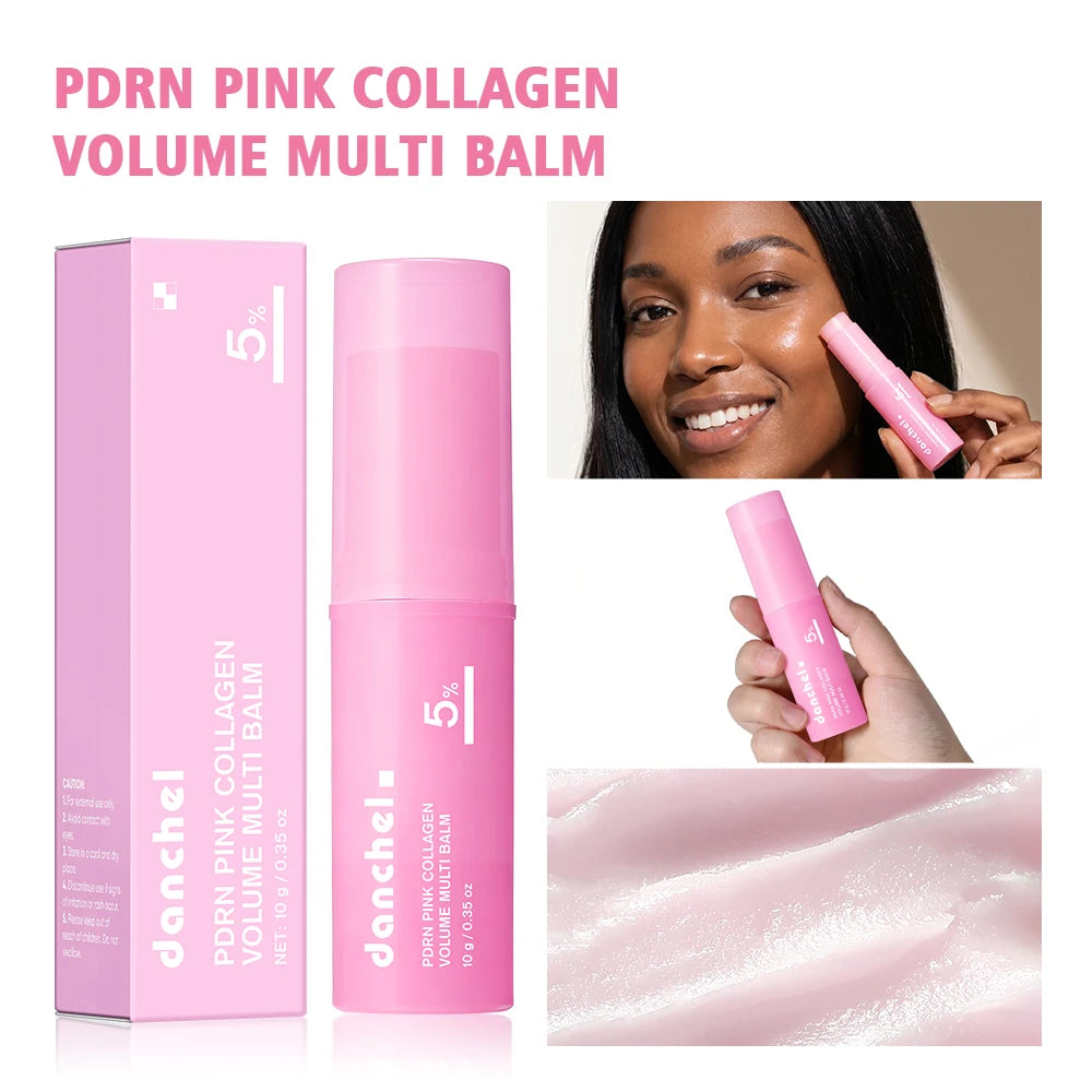 PDRN Pink Collagen Hydrating Multi-Use Balm Stick