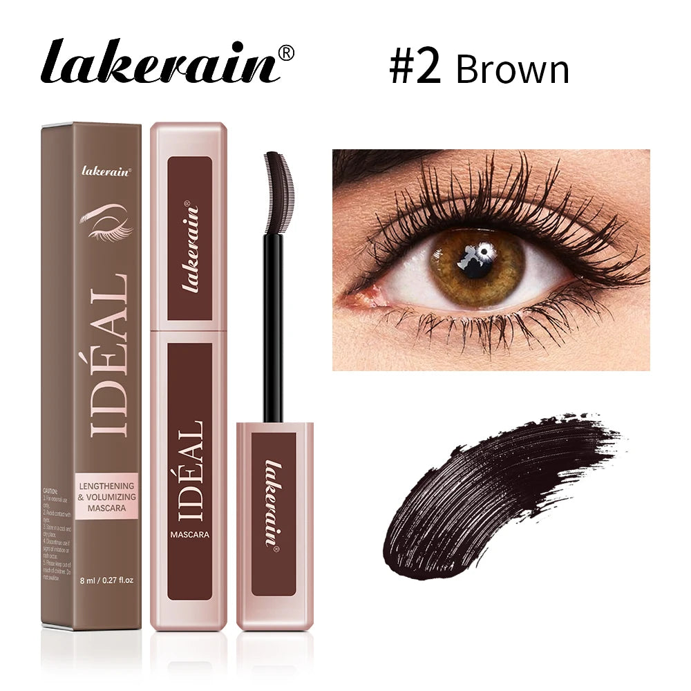 Waterproof Lengthening and Volumizing Eyelash Mascara