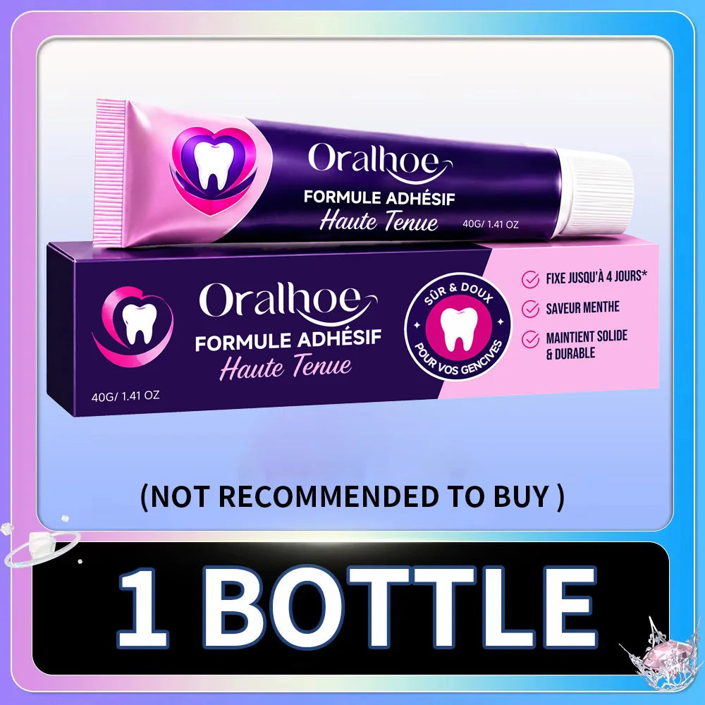 Soft Silicone Denture Reline Cushion and Stabilizing Gel