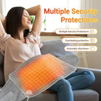 Electric Heating Pad with Adjustable Temperature and Timer