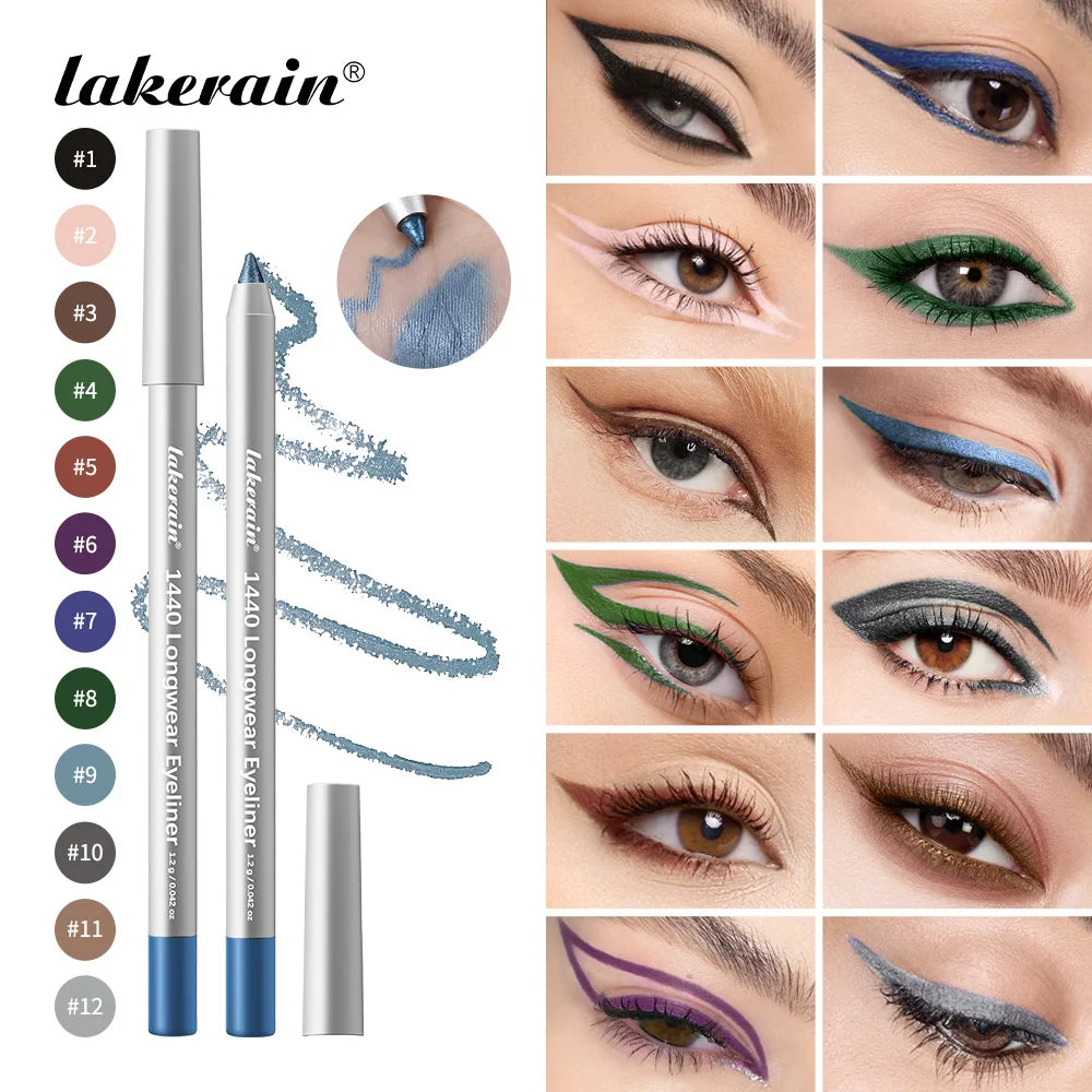 Waterproof Long-Lasting Smudge-Proof Eyeliner Pencil
