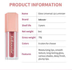 Moisturizing Shimmer Lip Gloss for Plump Hydrated Lips