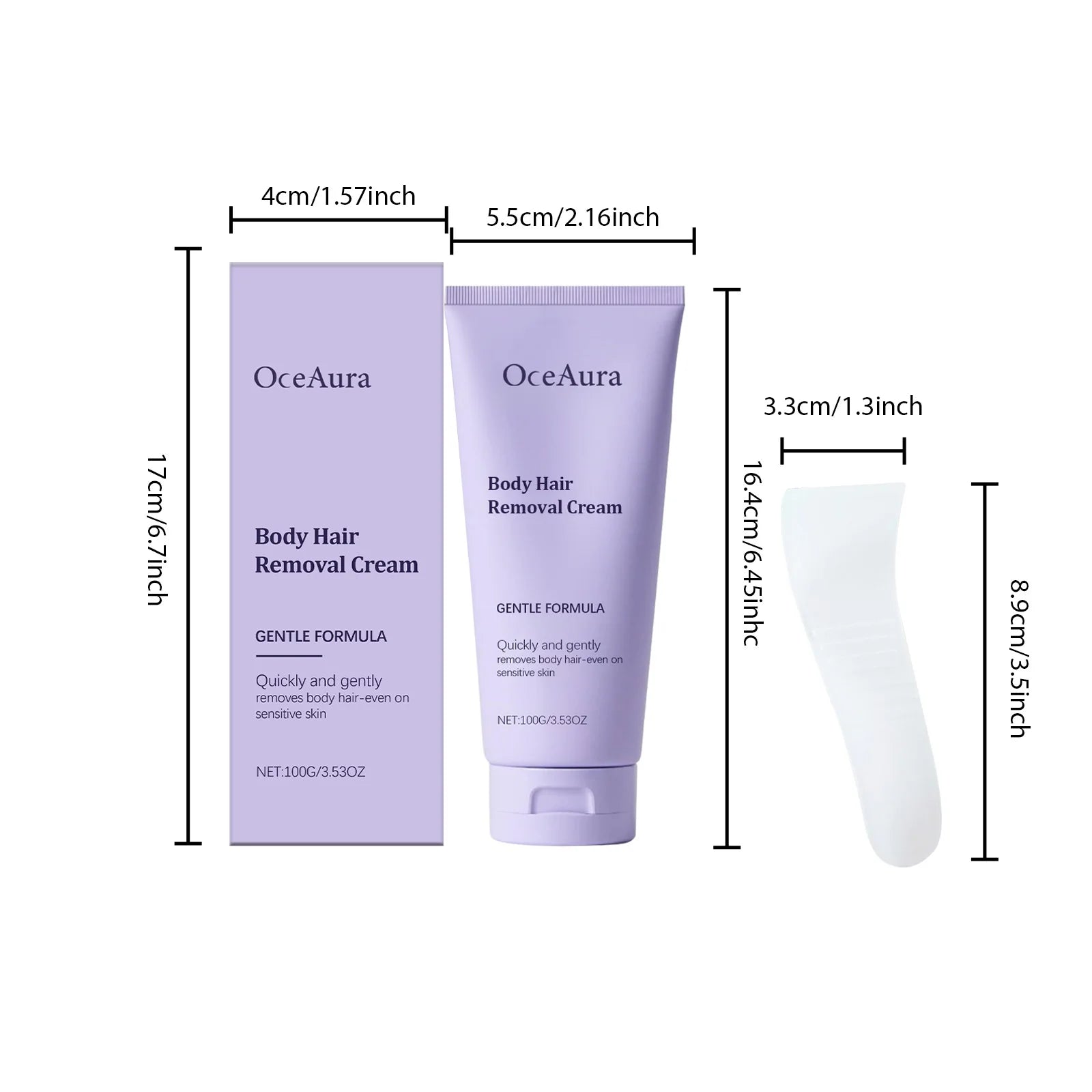 Painless Gentle Hair Removal Cream for Full Body - 6