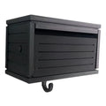Wall-Mounted Garage Door Key Holder and Display Shelf