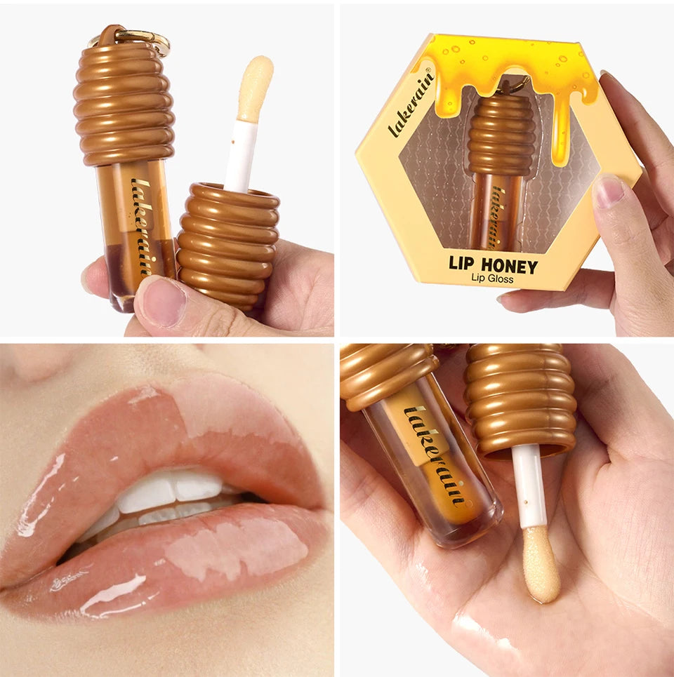 Honey and Chocolate Moisturizing Lip Gloss Set