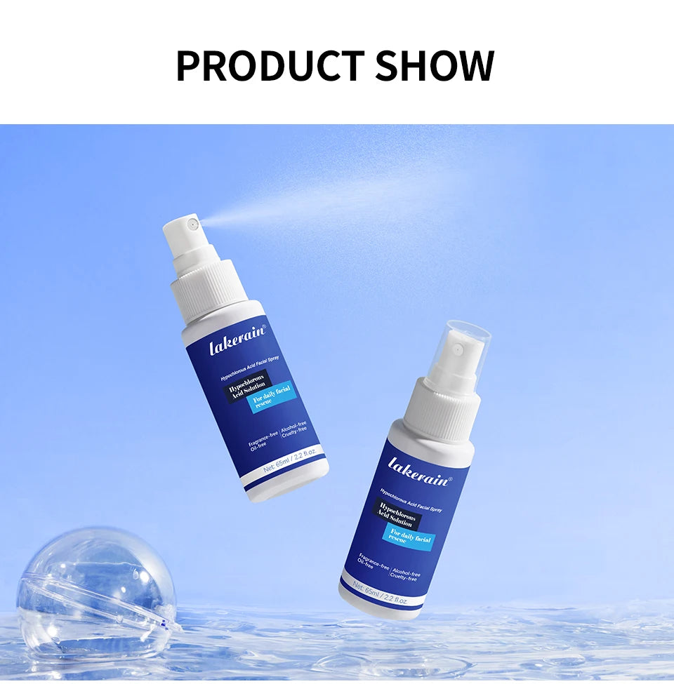 Hypochlorous Acid Facial Spray for Acne and Skin Soothing