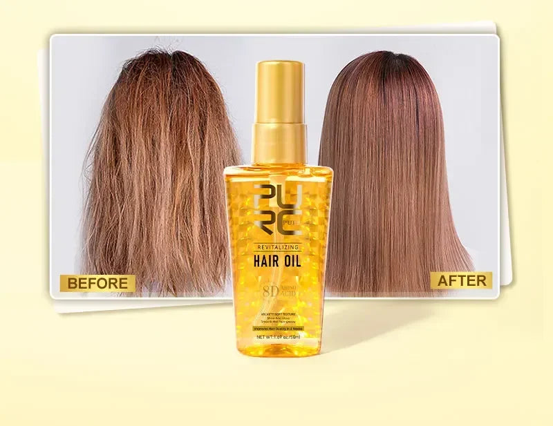 Amino Acid Revitalizing Hair Oil for Frizz Control and Shine - 16