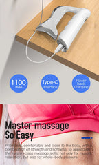 Electric Fascia Muscle Massage Tool for Deep Tissue Relaxation
