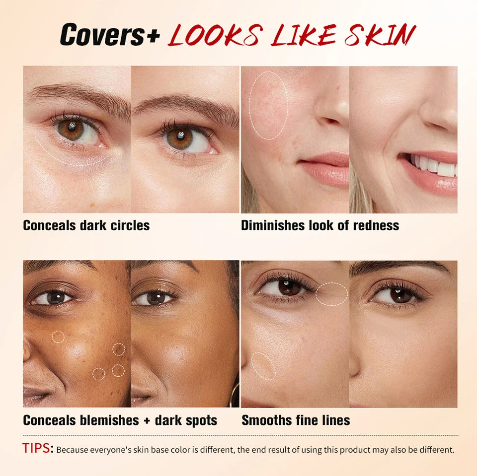 2-in-1 Blurring Concealer and Stick for Full Coverage - 12