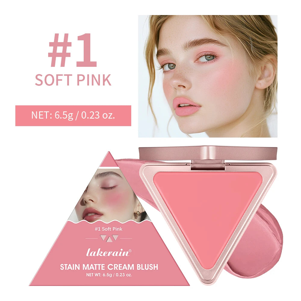 Matte Satin Long-Lasting Cream Blush