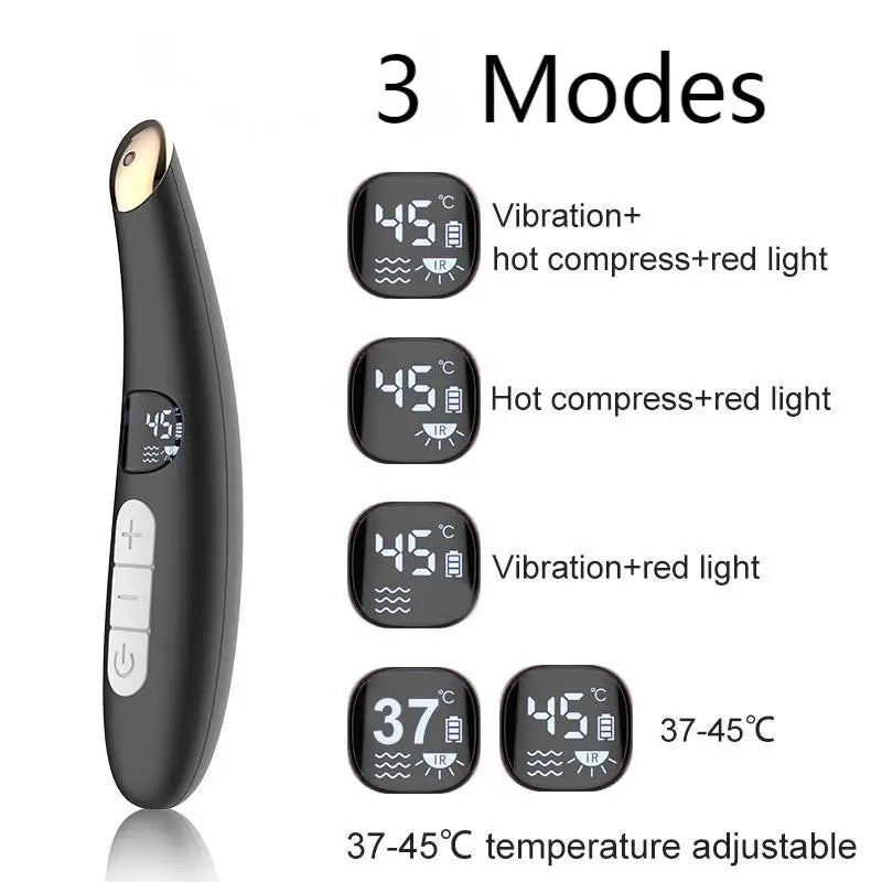 3-in-1 Heated Eye and Face Rejuvenation Wand