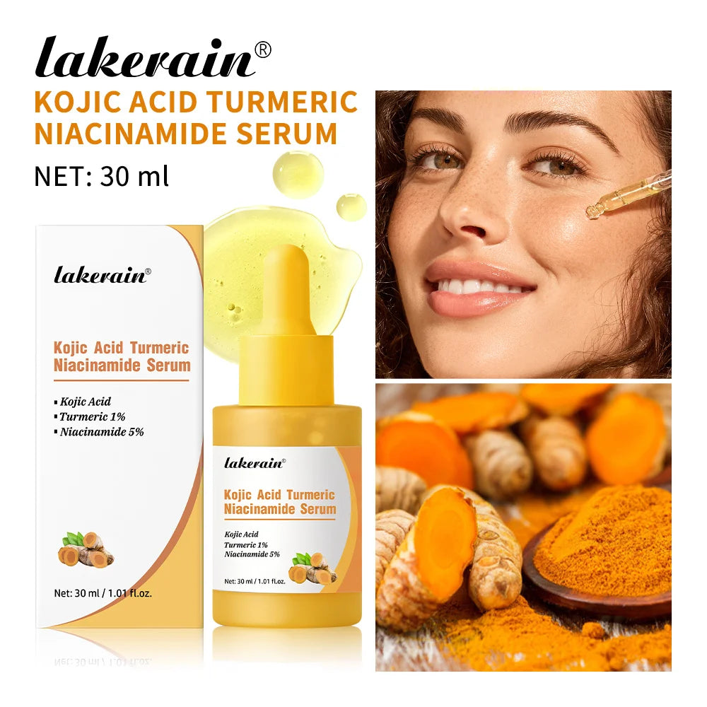 Brightening Kojic Acid and Turmeric Face Serum