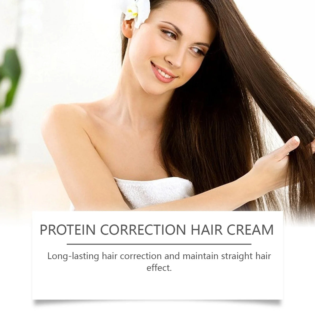 Protein Hair Straightening and Smoothing Repair Cream