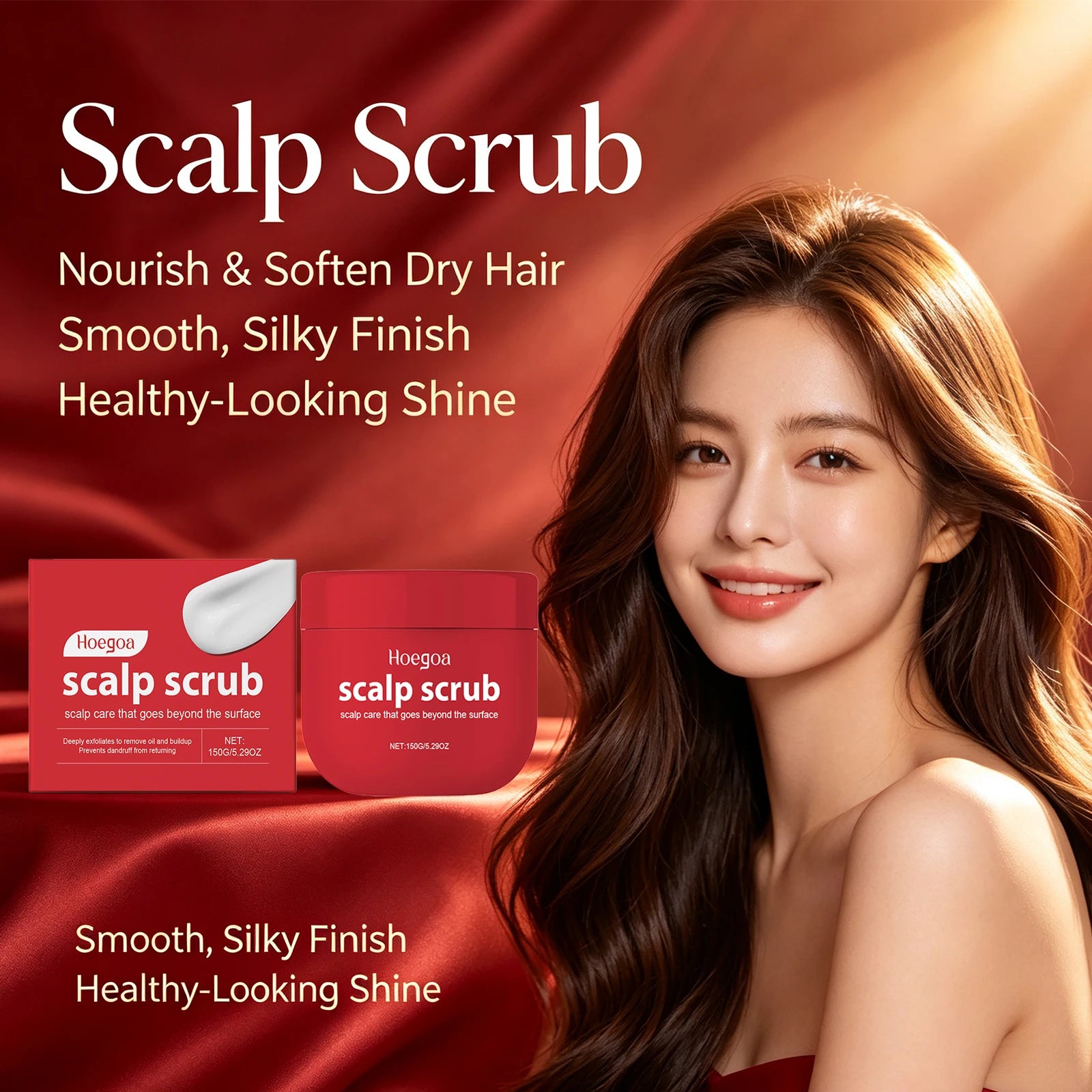 Deep Cleansing Scalp Exfoliating Scrub for Dandruff and Oil Control - 6