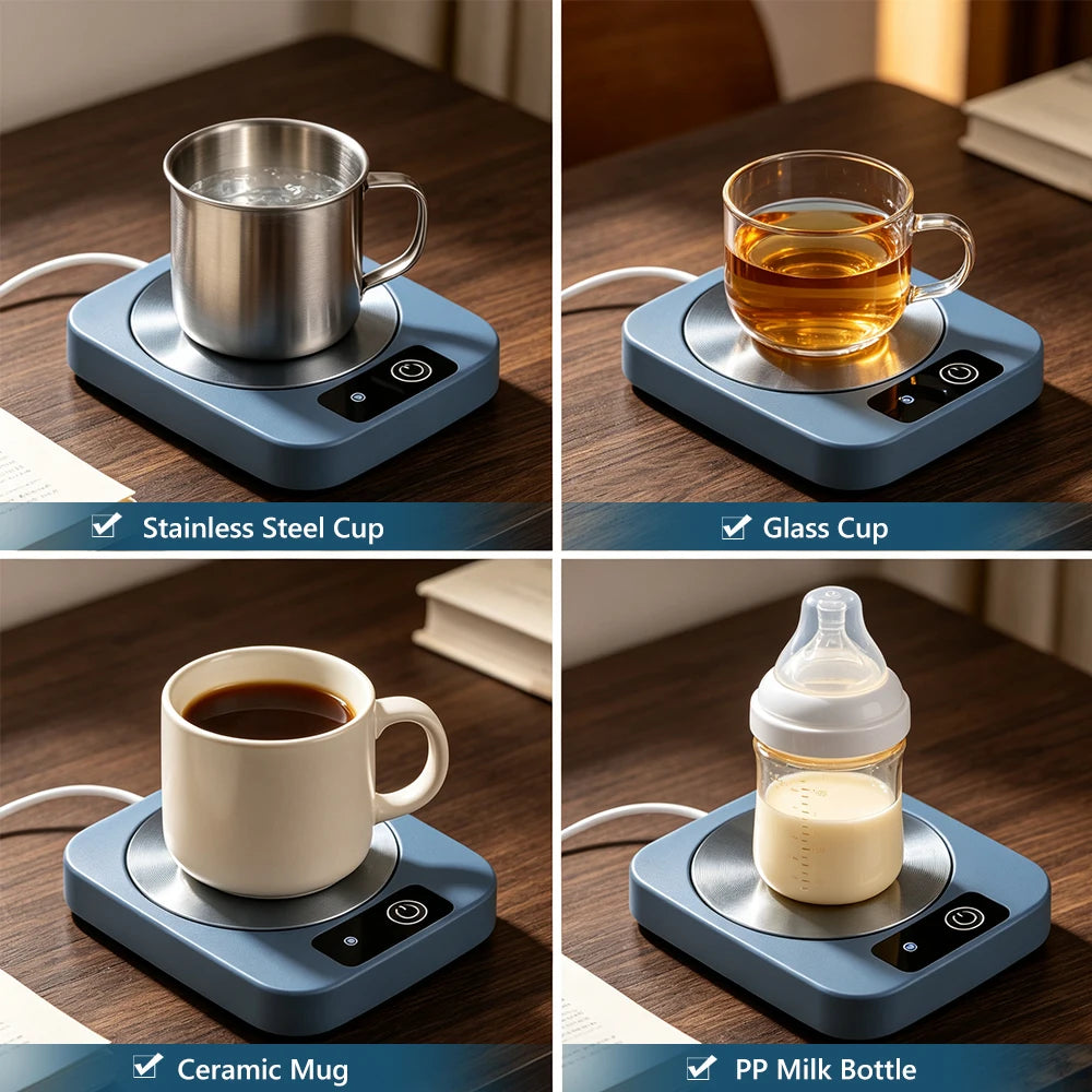 Electric Desktop Mug Warmer for Coffee and Tea - 9