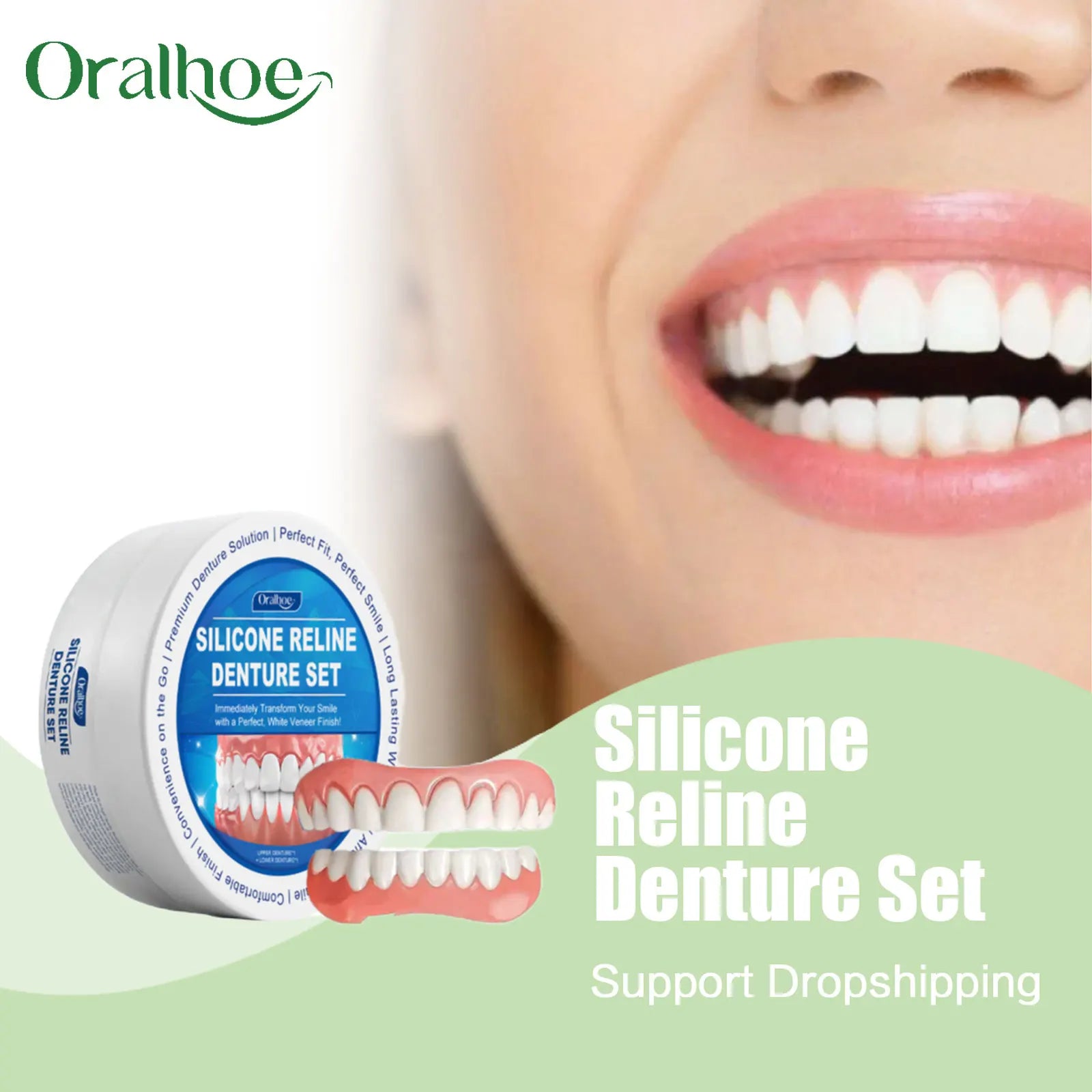 Temporary Silicone Denture Reline and Repair Kit - 3