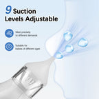 Electric Baby Nasal Aspirator with Music and Adjustable Suction