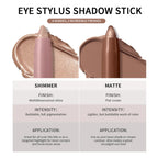 Waterproof Shimmer and Matte Eyeshadow Pencil