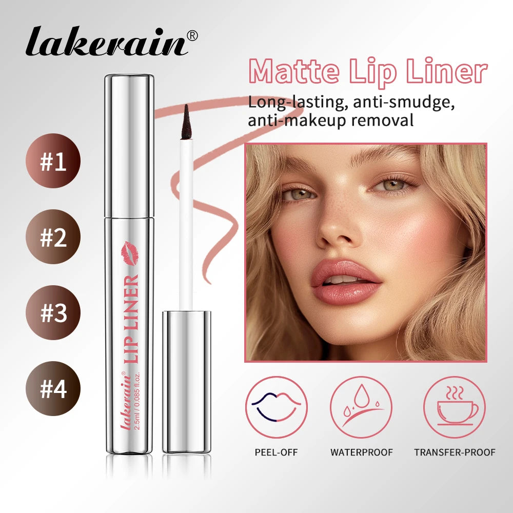 Waterproof Peel-Off Matte Lip Liner