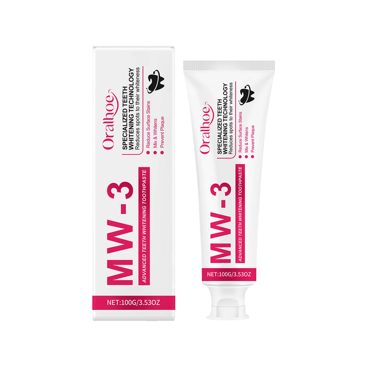 Stain Removing Teeth Whitening Toothpaste for Fresh Breath