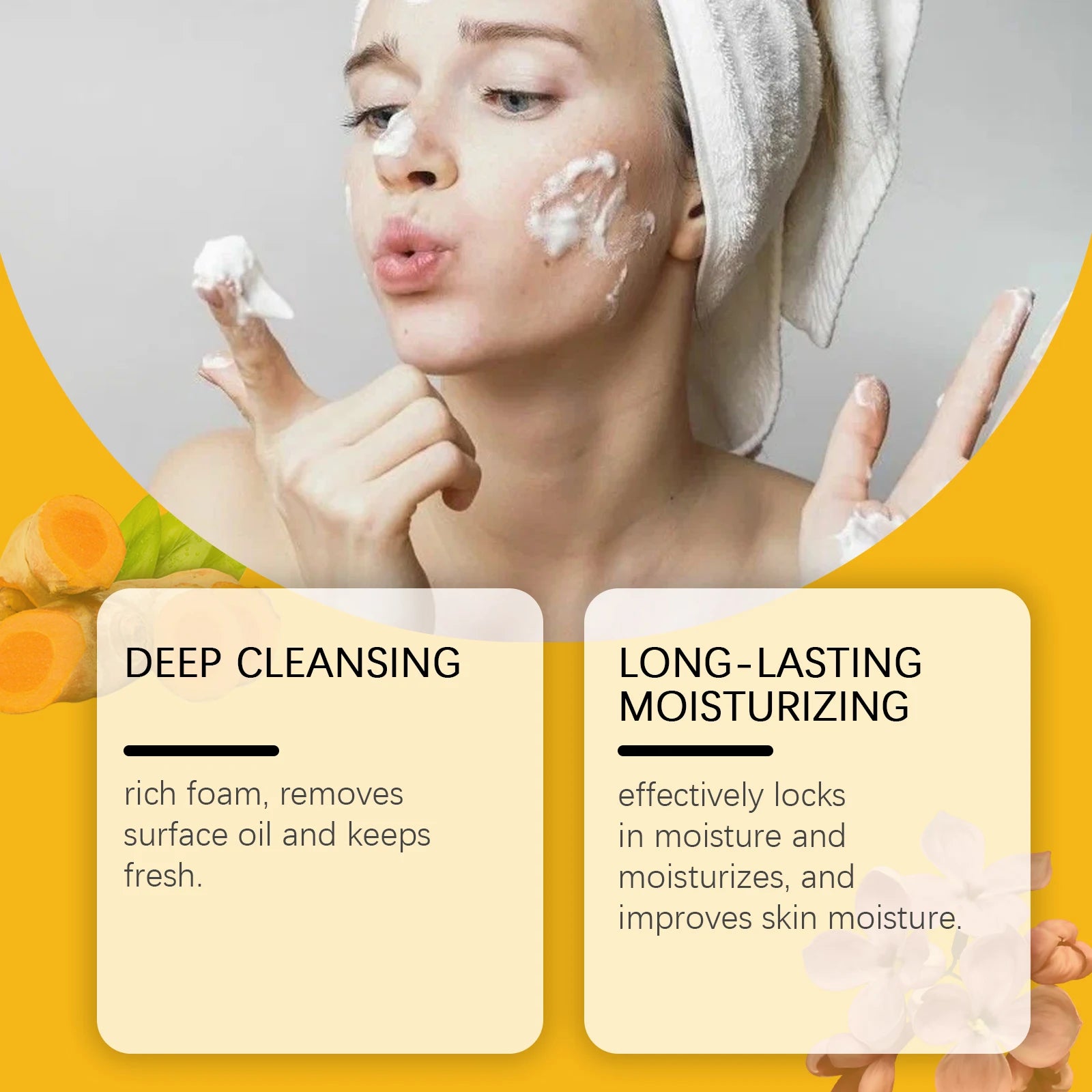 Turmeric and Clove Exfoliating Brightening Soap Bar for Face and Body - 8