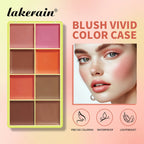 8-Color Cream Blush and Face Contouring Palette