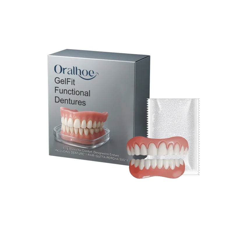Temporary Cosmetic Denture Kit for Missing Teeth and Gaps - 6