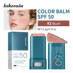 SPF 50 Tinted Sunscreen Blush Stick for Glowing Cheeks