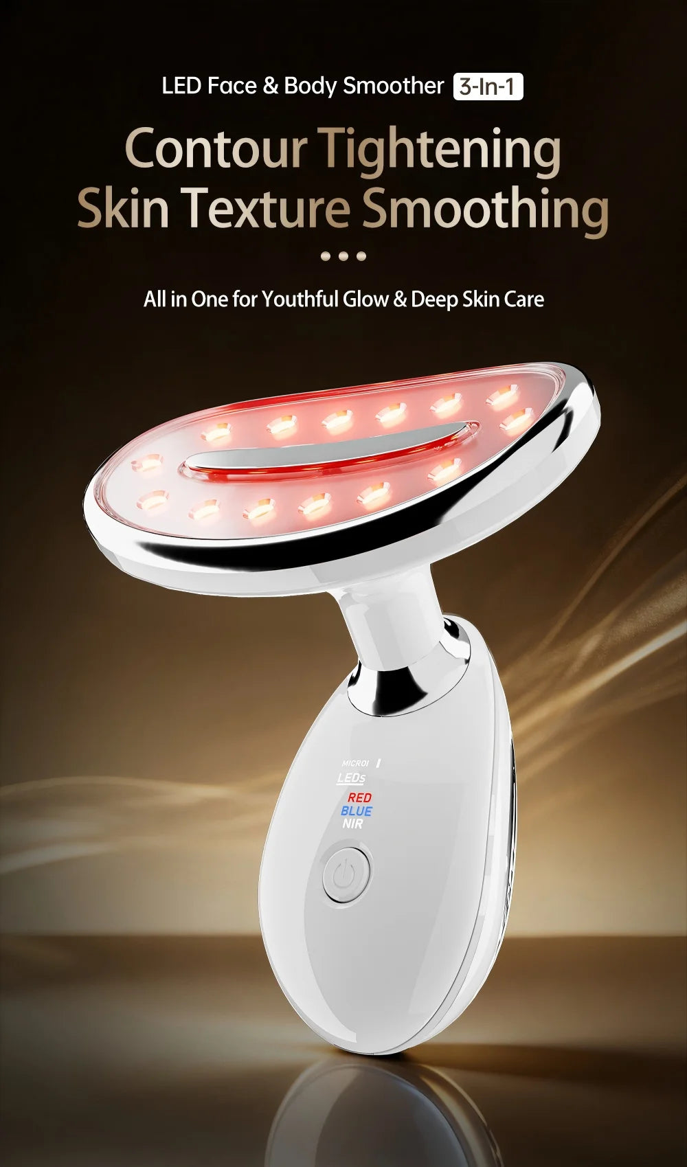LED Facial and Body Skin Tightening and Sculpting Device - 7