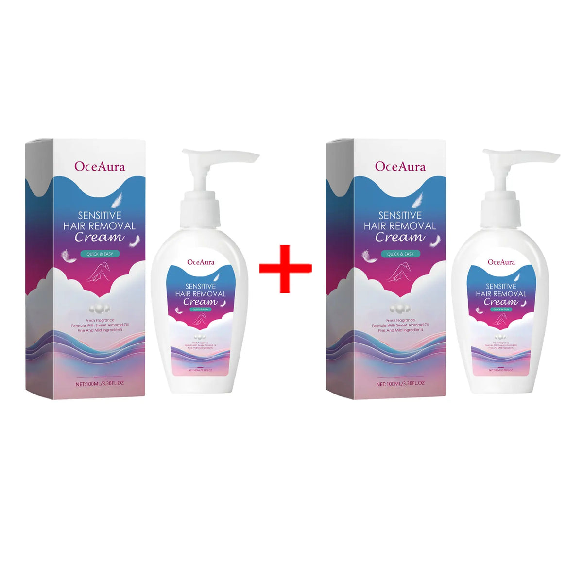 Painless Gentle Hair Removal Cream for Men and Women