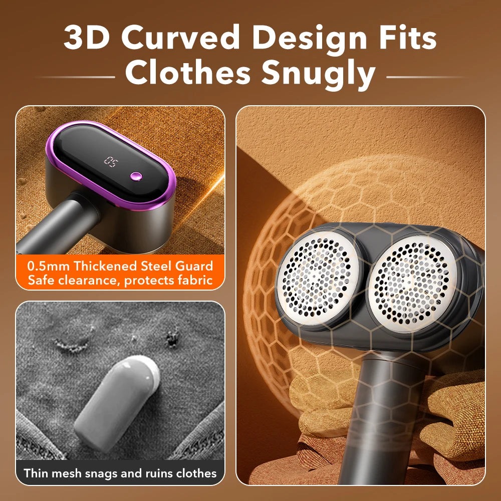 5-Speed Electric Fabric Shaver and Lint Remover
