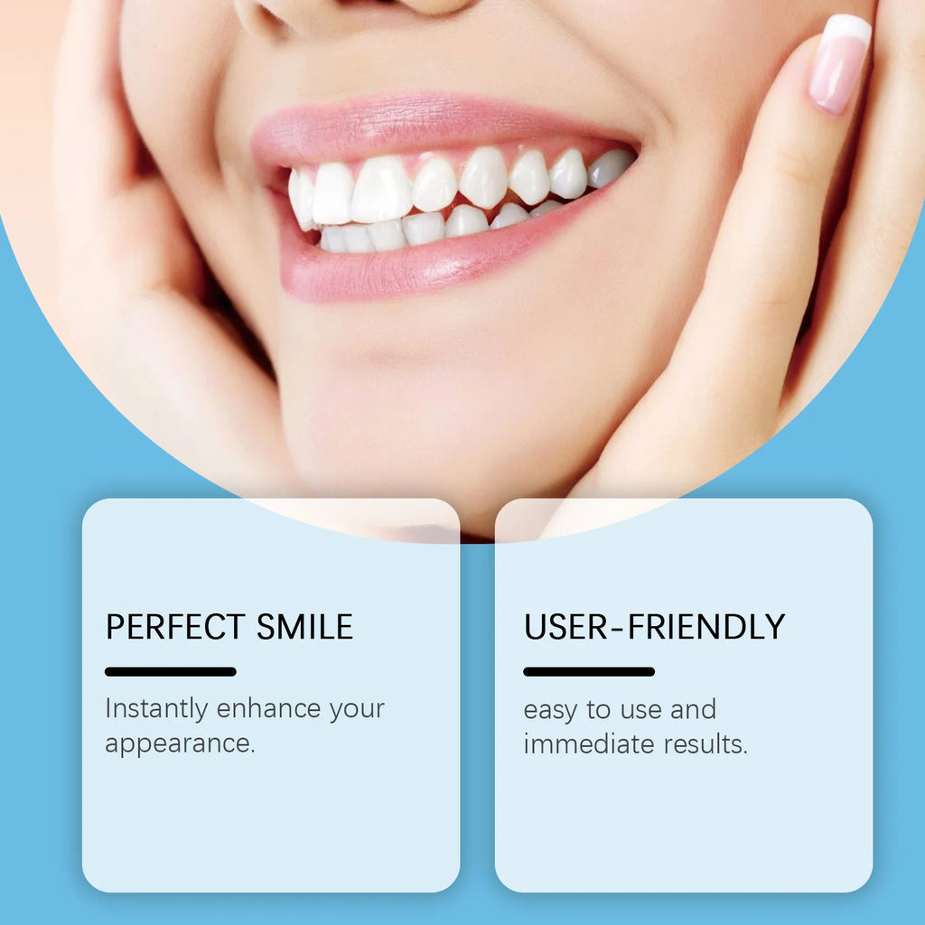Temporary Silicone Snap-On Veneer Dentures Set