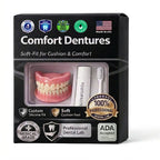 Adjustable Silicone Cosmetic Denture Set for Natural Smile Restoration