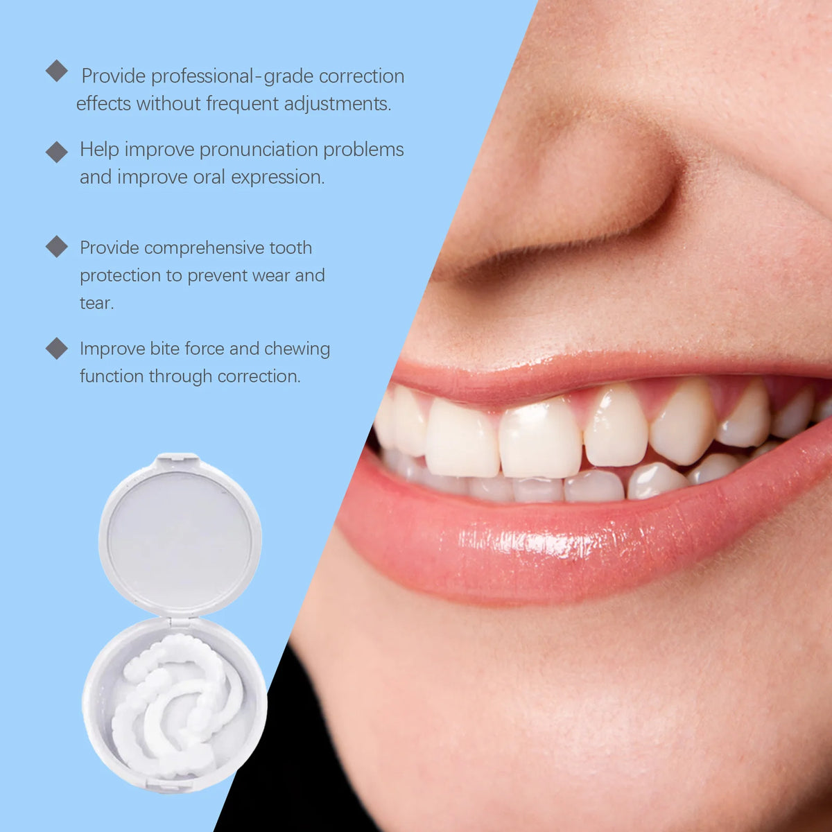 Adjustable Snap-On Dentures for Smile Makeover