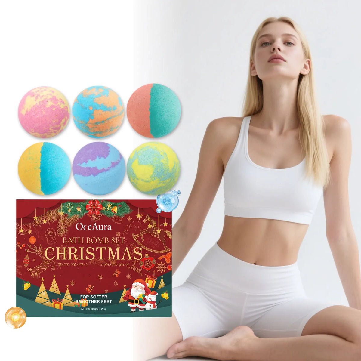 Aromatherapy Bath Bomb Set for Kids and Adults