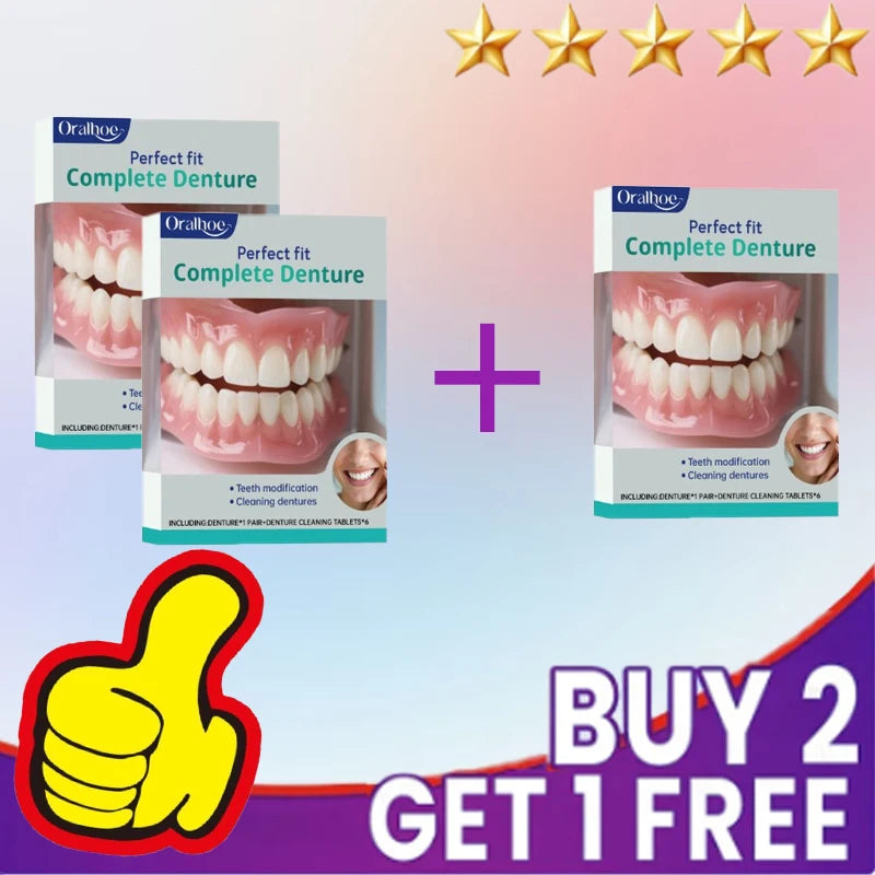 Comfort Fit Cosmetic Silicone Teeth Veneers - 7
