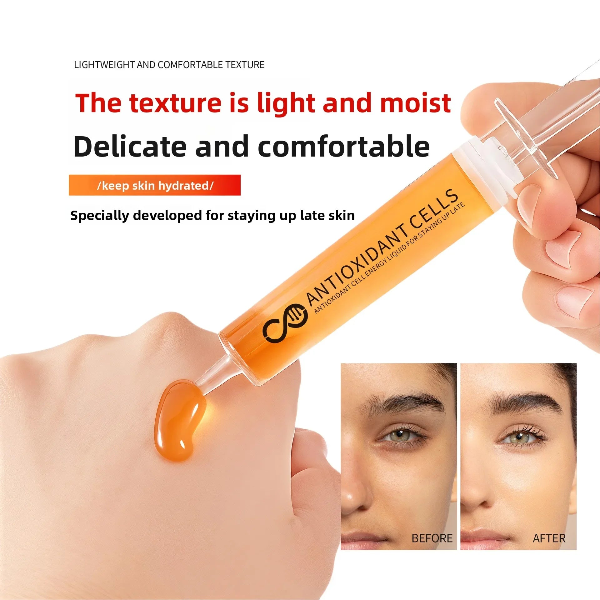 Astaxanthin Anti-Aging Face Serum for Radiant Youthful Skin