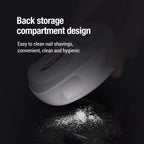 Electric 2-in-1 Automatic Nail Trimmer and Polisher